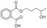 Mono(4-hydroxypentyl)phthalate 结构式