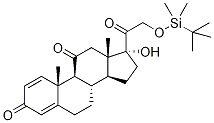 21-O-tert-ButyldiMethylsilyl Prednisone 化学構造式