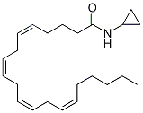 Arachidonyl(cyclopropyl-d4)aMide Struktur