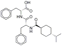 D-Phenylalanyl-d5 Nateglinide 化学構造式