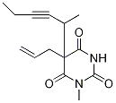 Methohexitone-d3 结构式