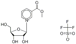 3-(Methoxycarbonyl)-1-β-D-ribofuranosyl-pyridiniuM-d4 Structure