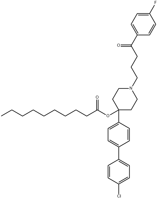 4-Dechloro-4-(4-chlorophenyl) Haloperidol Decanoate 