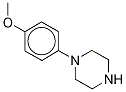 1-(4-Methoxyphenyl)piperazine-d8 Structure