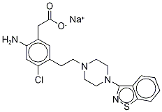 Ziprasidone Amino Acid Sodium Salt
(Ziprasidone Impurity C) Structure