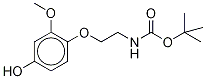 N-TERT-BOC-2-(4-HYDROXY-2-METHOXYPHENOXY)ETHYLAMINE-D3 化学構造式