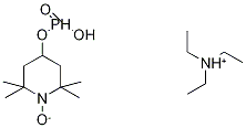 4-HYDROPHOSPHINYLOXY TEMPO, TRIETHYLAMMONIUM SALT,,结构式