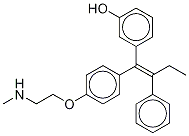 N-Desmethyl Droloxifene-d5, 1185241-63-7, 结构式