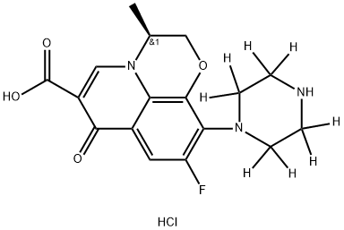 1217677-38-7 Desmethyl Levofloxacin-d8 Hydrochloride