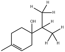 rac Terpinen-4-ol-d7 Struktur