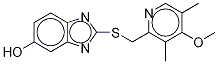 5-O-Desmethyl Omeprazole-d3 Sulfide Structure