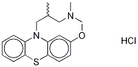 rac Methotrimeprazine-d3 Hydrochloride Struktur