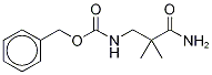 3N-Benzyloxycarbonyl 3-Amino-2,2-dimethylpropanamide-d6 结构式