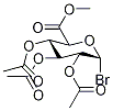 Acetobromo-α-D-glucuronic Acid-13C6 Methyl Ester Struktur