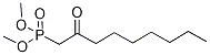 Dimethyl (2-Oxononyl)phosphonate-d15 结构式