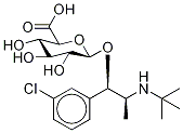 rac erythro-Dihydro Bupropion β-D-Glucuronide,,结构式