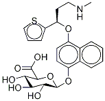 4-Hydroxy Duloxetine-d6 β-D-Glucuronide,,结构式
