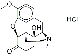 Oxycodone-O-methyl-d3 Hydrochloride Structure