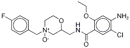 Mosapride-d5 N-Oxide Structure