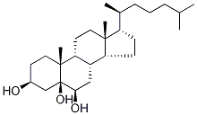 3β,5α,6β-Trihydroxycholestane-d7|