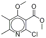 2-Chloro-5,6-diMethyl-4-Methoxy-nicotinic Acid Methyl Ester 结构式