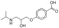 4-(2-Hydroxy-3-isopropylaMinopropoxy)benzoic Acid-d7,,结构式