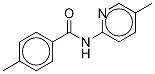 4-Methyl-N-(5-Methyl-2-pyridinyl)benzaMide-d6 Struktur