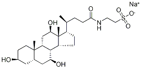 Taurocholic Acid-d5 SodiuM Salt Structure