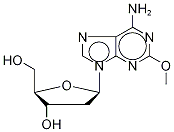 2-Methoxy 2'-Deoxyadenosine Struktur