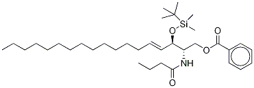 2-O-tert-ButyldiMethylsilyl-1-O-benzoyl C4 CeraMide