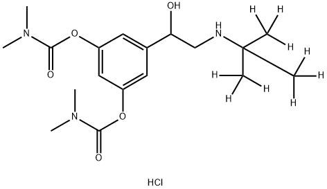 班布特罗-D9 盐酸盐,1794810-59-5,结构式