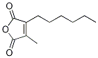 2-Hexyl-3-MethylMaleic Anhydride-d3 化学構造式