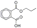 Monopropyl Phthalate-d4 Structure