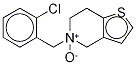 Ticlopidine-d4 N-Oxide 化学構造式