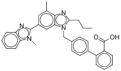 TelMisartan-d7 Structure