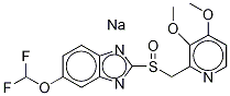 Pantoprazole-d7 SodiuM Salt (Major) Struktur