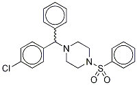 1-(p-Chloro-α-phenylbenzyl)-4-(phenylsulfonyl)piperazine|1-(p-Chloro-α-phenylbenzyl)-4-(phenylsulfonyl)piperazine