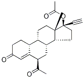 (6β,17α)-17-(Acetyloxy)-6-acetyl-19-norpregn-4-en-20-yn-3-one
