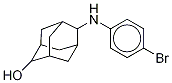 6-[(4-BroMophenyl-d5)aMino]tricyclo[3.3.1.13,7]decan-2-ol,,结构式
