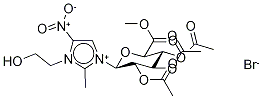 2-Methyl-5-nitro-1H-imidazole-1-ethanol 1-β-D-Glucopyranosiduronic Acid Methyl Ester 2,3,4-Triacetate Bromide