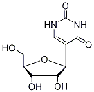 β-Pseudouridine-13C, 15N2 结构式