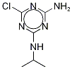 2-AMINO-4-ISOPROPYL-D7-AMINO-6-CHLORO-TRIAZINE 结构式
