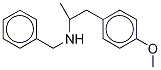RAC-N-BENZYL-3-(4-METHOXYPHENYL)-2-PROPYLAMINE-D6 Struktur