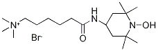 6-TRIETHYLAMMONIUM-HEXANOIC ACID, 4-AMIN-TEMPO AMIDE BROMIDE, 762245-84-1, 结构式