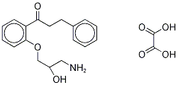 N-Depropyl Propafenone-D5 Oxalate Salt,1215598-59-6,结构式