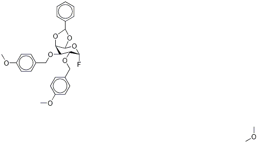 Fluoro 4,6-O-Benzylidene-2,3-di-O-(4-methoxybenzyl)-α-D-galactopyranoside