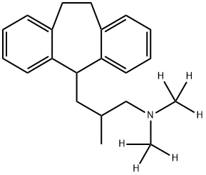 Butriptyline-d6 化学構造式