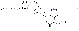 Butropium Bromide-d9 Structure