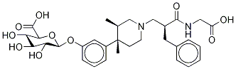 Alvimopan β-D-Glucuronide,,结构式