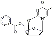 5'-O-Benzoyl-2,3'-anhydrothymidine-d3,,结构式